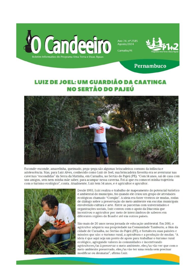 LUIZ DE JOEL: UM GUARDIÃO DA CAATINGA  NO SERTÃO DO PAJEÚ