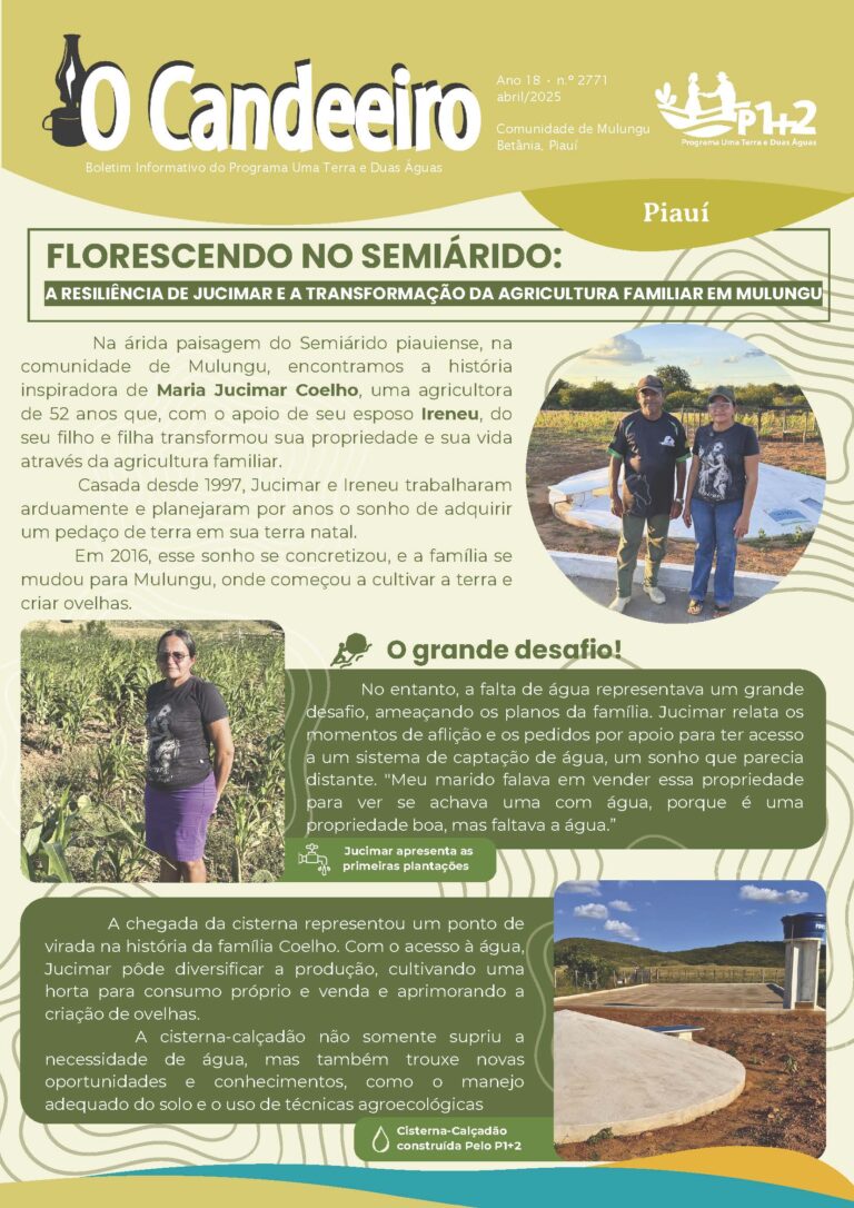 A Resiliência de Jucimar e a Transformação da Agricultura Familiar em Mulungu