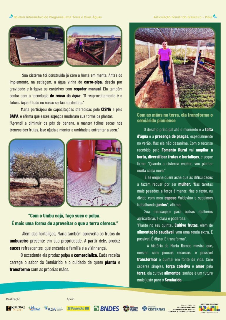 Maria Ramos Rodrigues – A Força da Agricultura Familiar no Semiárido