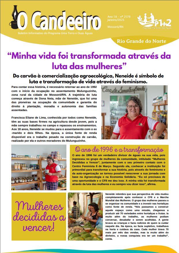 “Minha vida foi transformada através da luta das mulheres”