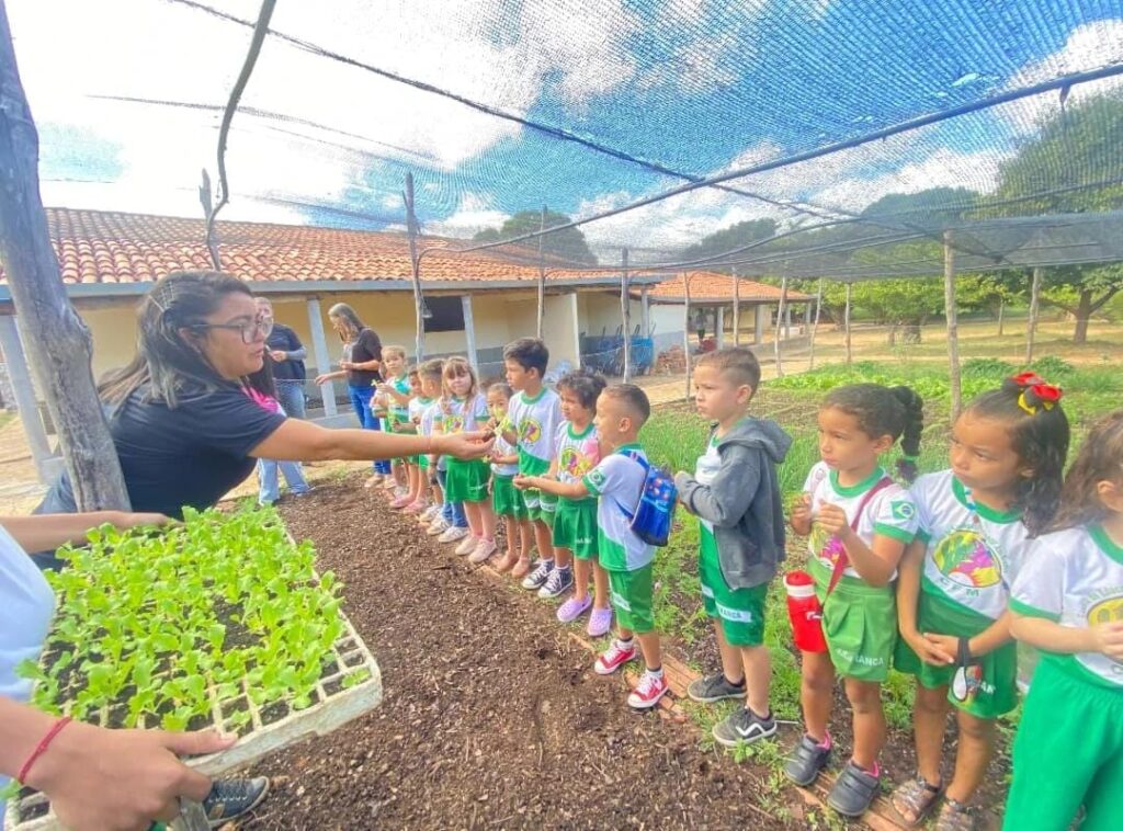 Desde sua fundação, a Ecoescola aplica o modelo de educação contextualizada e tem em sua maioria estudantes filhos/as de agricultore/as.