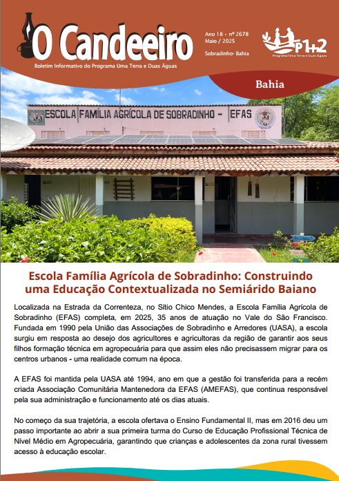 Escola Família Agrícola de Sobradinho: Construindo uma Educação Contextualizada no Semiárido Baiano