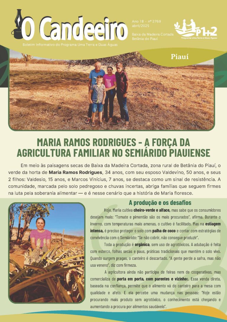 Maria Ramos Rodrigues – A Força da Agricultura Familiar no Semiárido