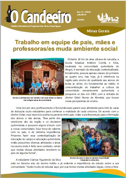 Trabalho em equipe de pais, mães e professoras/es muda ambiente social