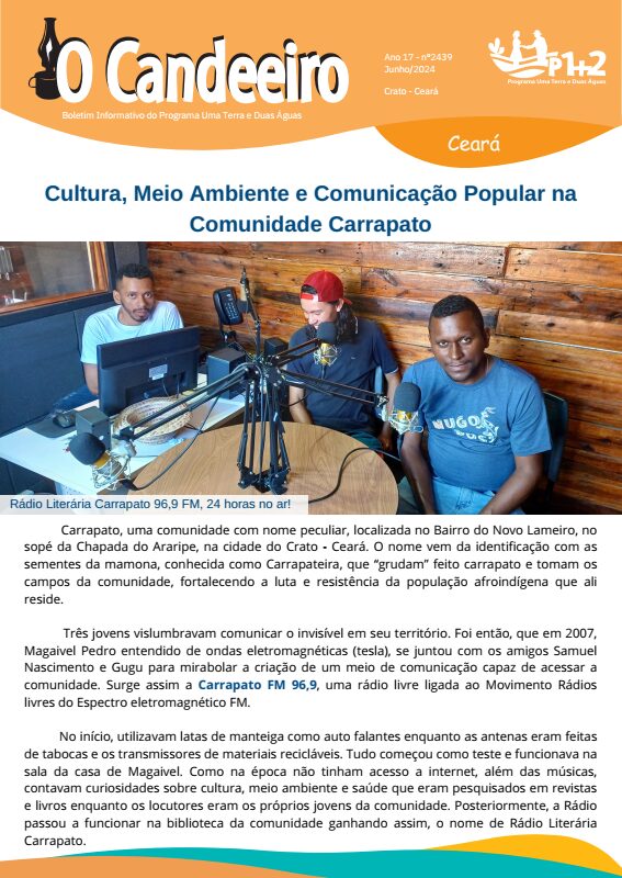 Cultura, Meio Ambiente e Comunicação Popular na Comunidade Carrapato