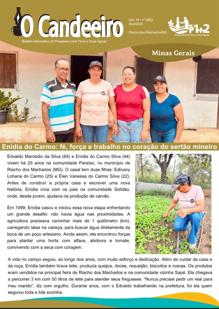 Enídia do Carmo: fé, força e trabalho no coração do sertão mineiro
