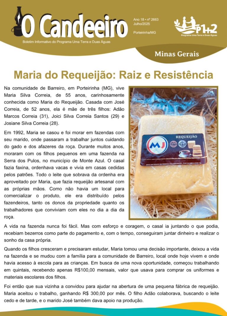 Maria do Requeijão: Raiz e Resistência