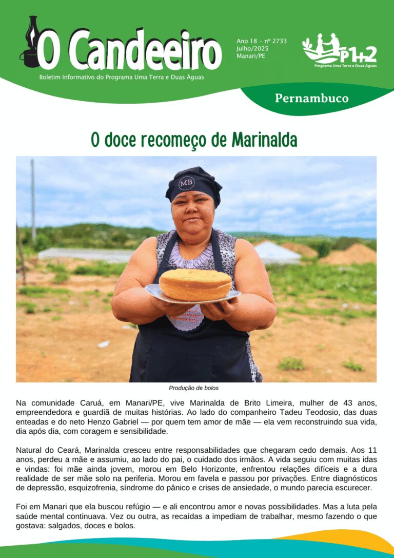 O doce recomeço de Marinalda