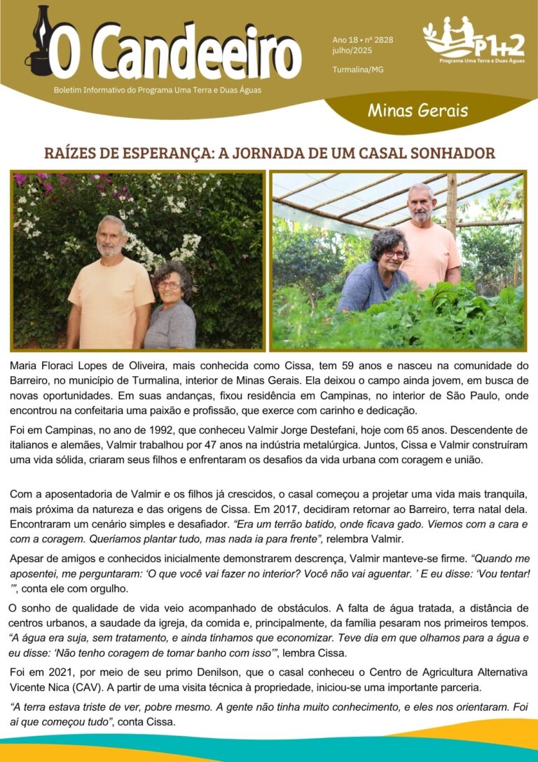 Raízes de Esperança: A Jornada de um Casal Sonhador