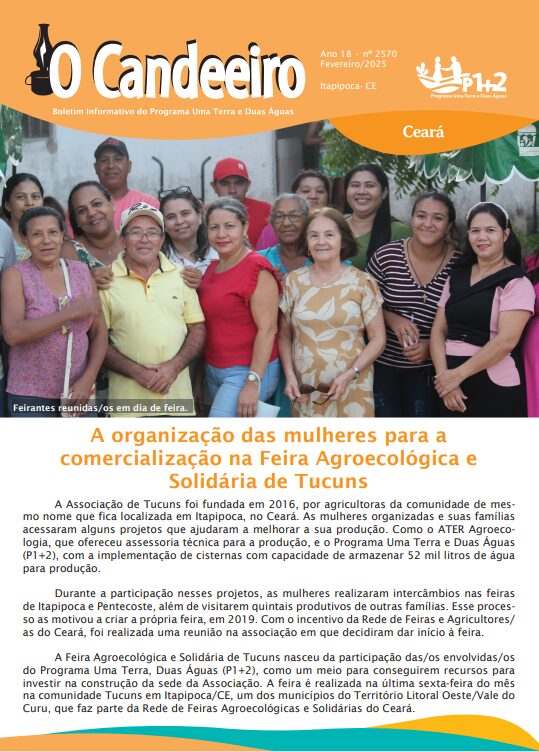 A organização das mulheres para a comercialização na Feira Agroecológica e Solidária de Tucuns