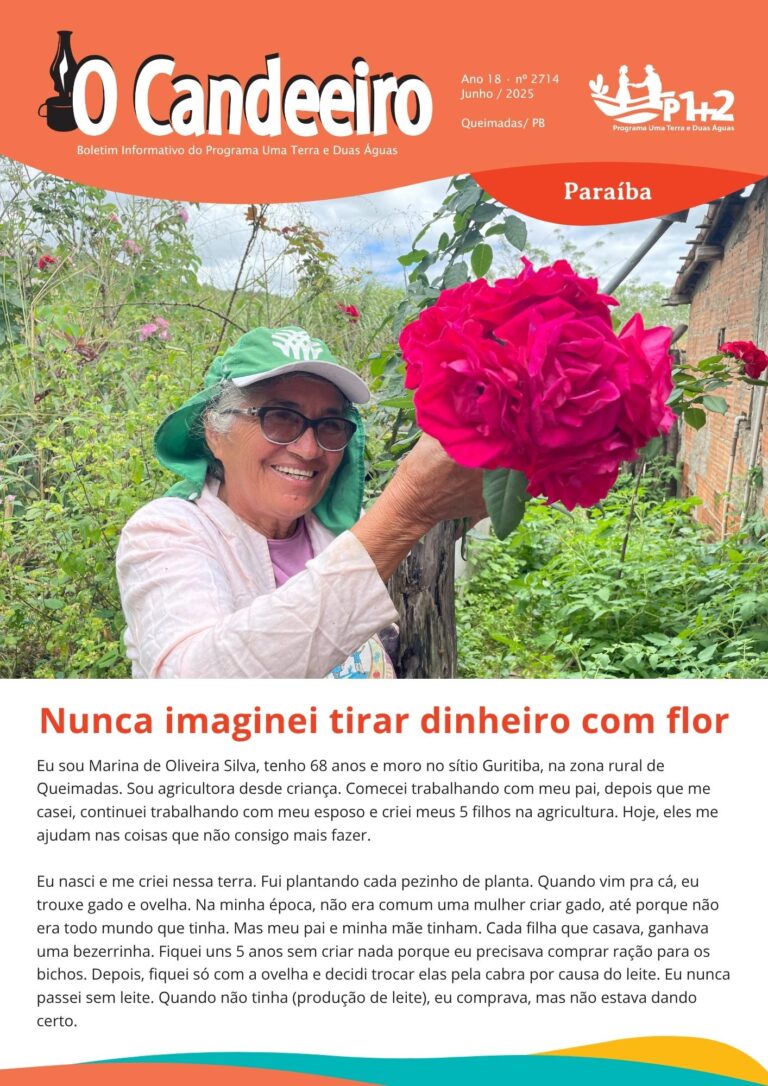 Nunca imaginei tirar dinheiro com flor