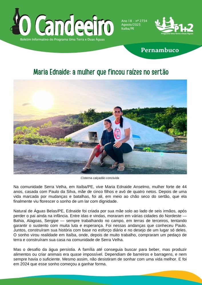 Maria Ednaide: a mulher que fincou raízes no sertão