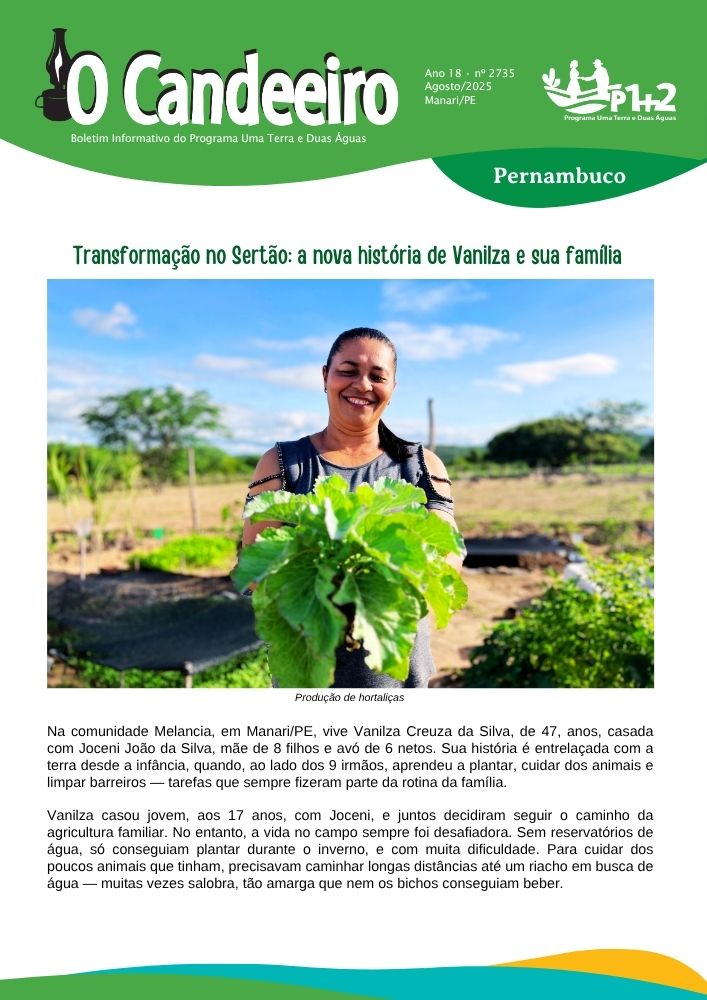 Transformação no Sertão: a nova história de Vanilza e sua família