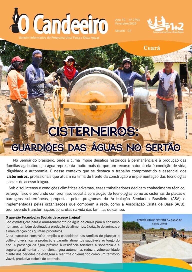 Cisterneiros, Guardiões das águas no Sertão