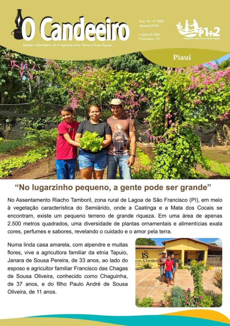 “No lugarzinho pequeno, a gente pode ser grande.”