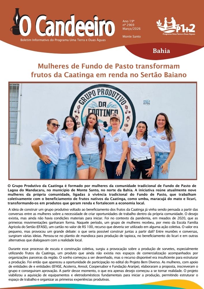 Mulheres de Fundo de Pasto Transformam Frutos da Caatinga em Renda no Sertão Baiano