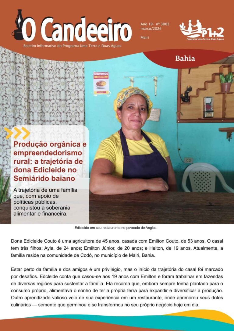 Produção orgânica e empreendedorismo rural: a trajetória de dona Edicleide no Semiárido baiano