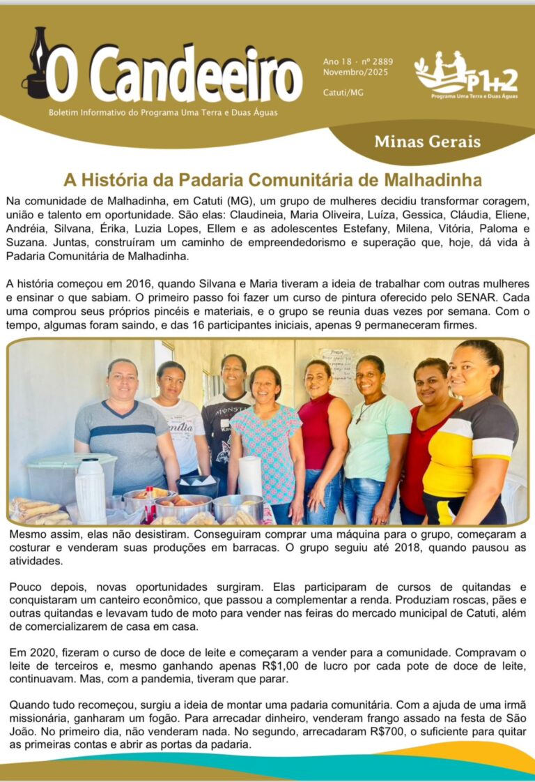 A História da Padaria Comunitária de Malhadinha