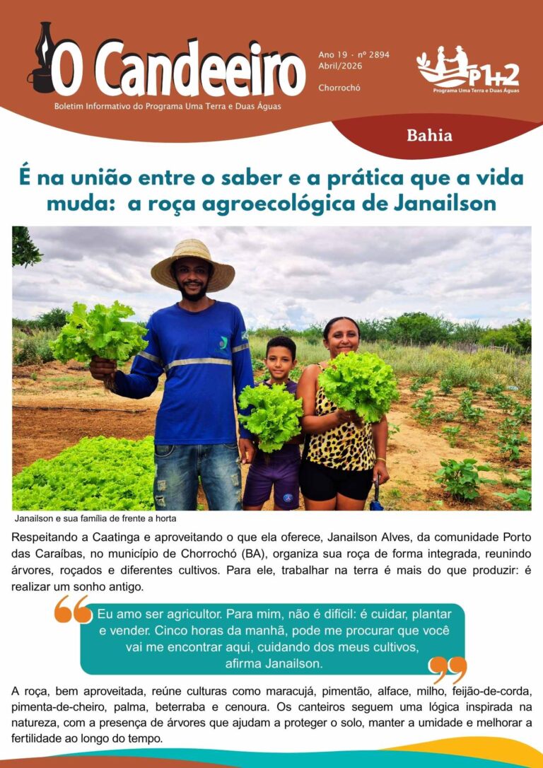 A roça agroecológica de Janailson: saber e prática no Semiárido