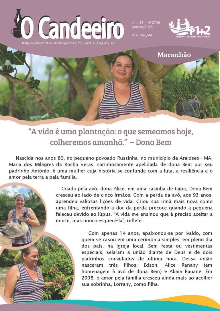 A vida é uma plantação: o que semeamos hoje, colheremos amanhã.