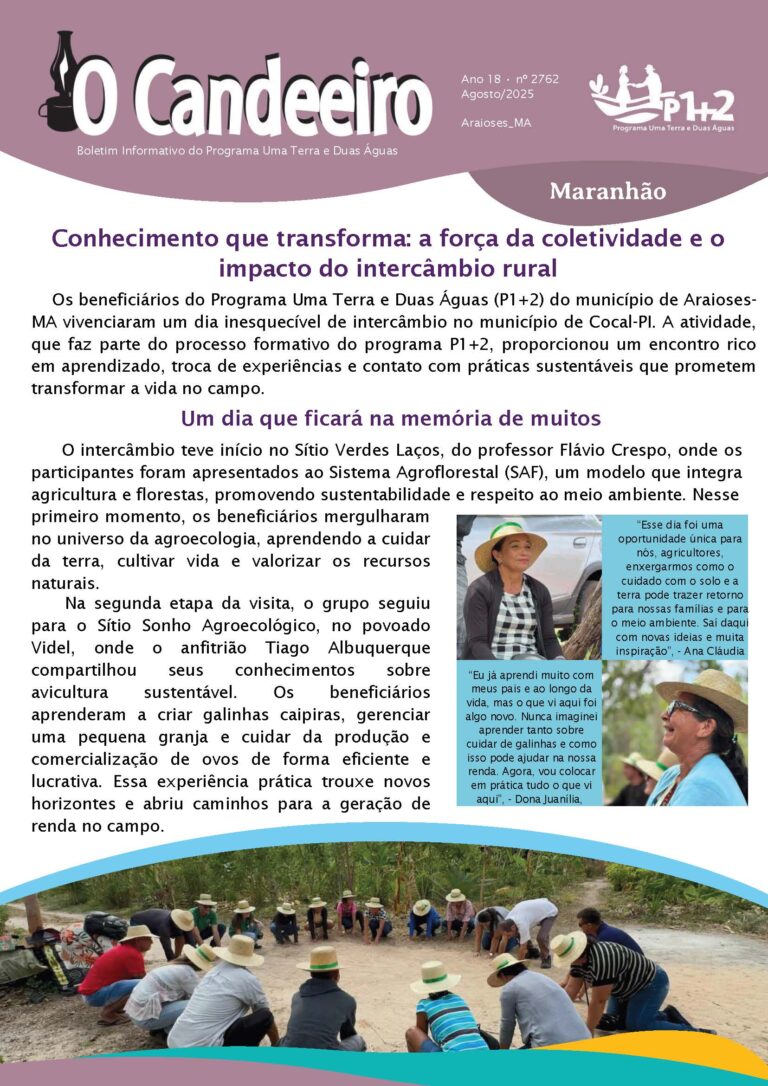 Conhecimento que transforma: a força da coletividade e o impacto do intercâmbio rural