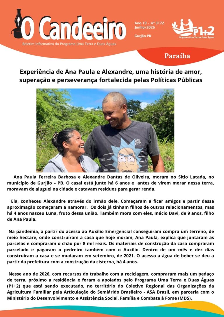Experiência de Ana Paula e Alexandre, uma história de amor, superação e perseverança fortalecida pelas Políticas Públicas