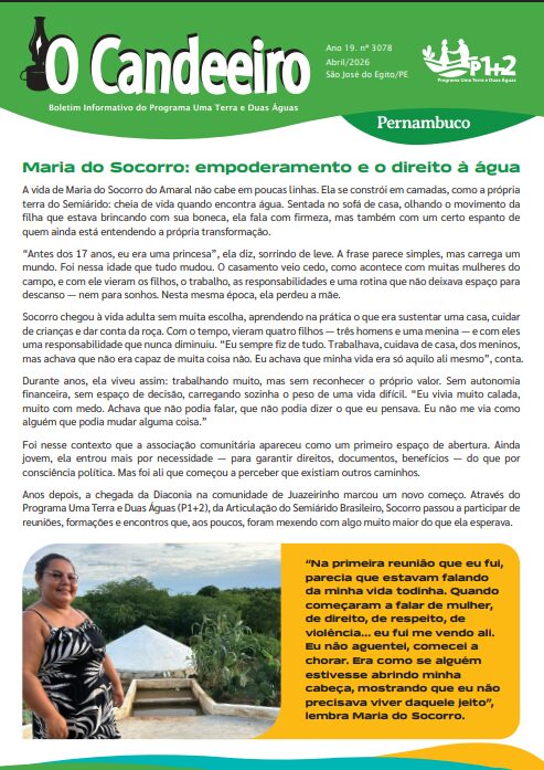 Maria do Socorro: empoderamento e o direito à água