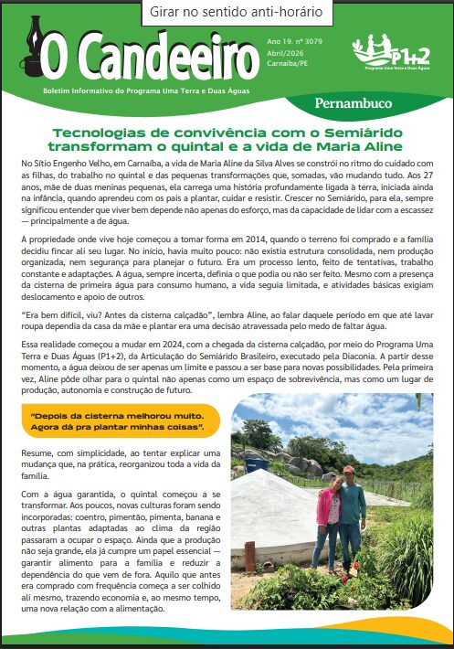 Tecnologias de convivência com o Semiárido transformam o quintal e a vida de Maria Aline