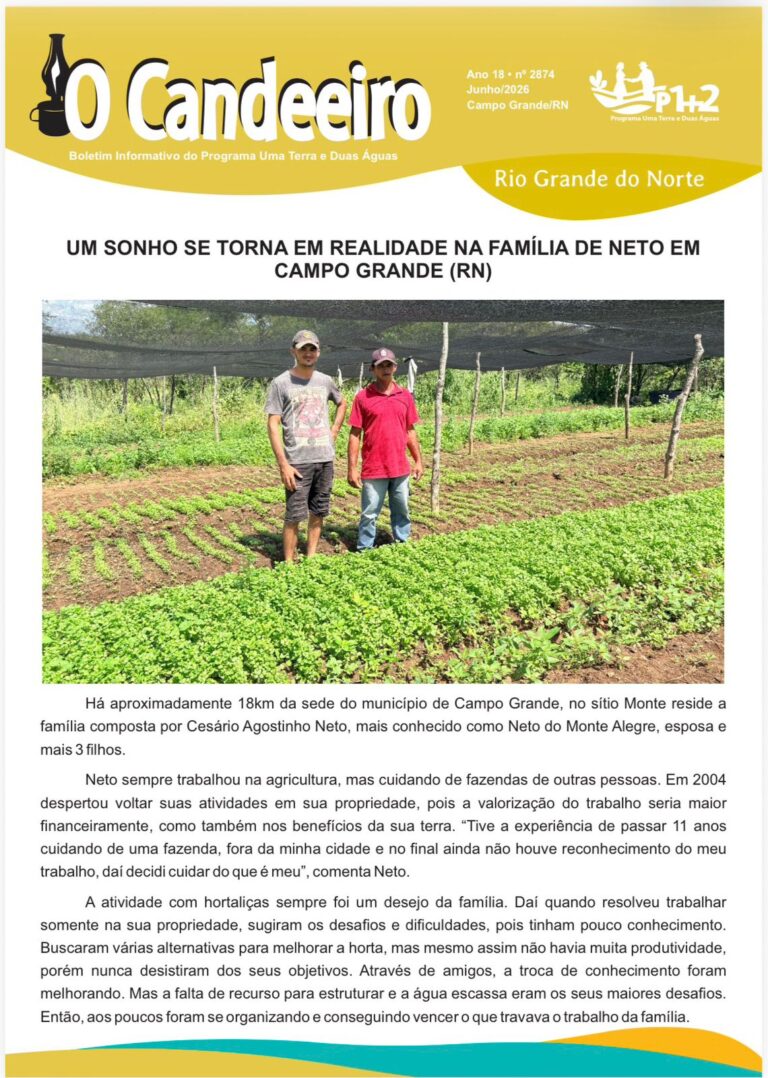 UM SONHO SE TORNA EM REALIDADE NA FAMÍLIA DE NETO EM CAMPO GRANDE (RN)