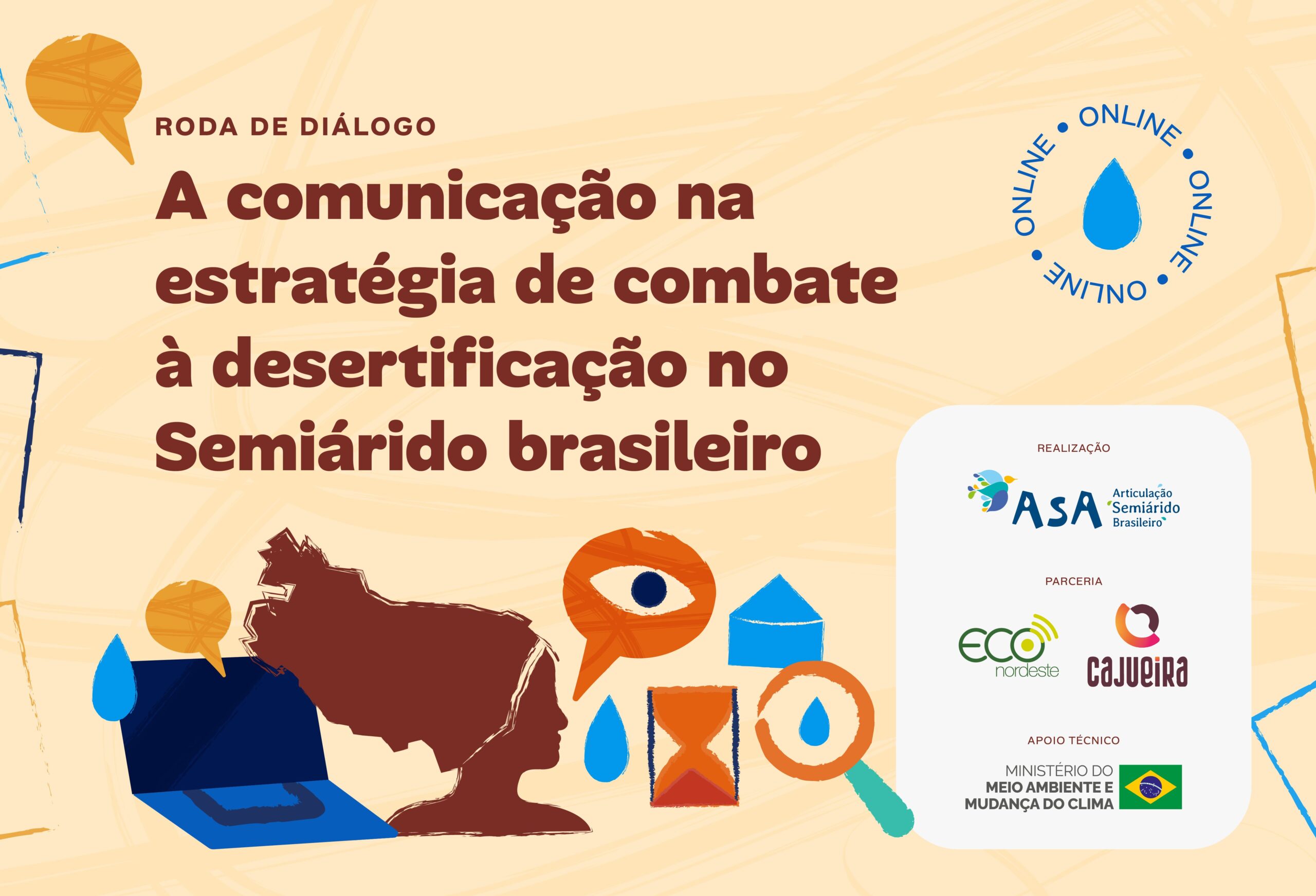 ASA debate estratégias de comunicação sobre desertificação no Semiárido brasileiro, visando a agenda da COP17 da UNCCD.