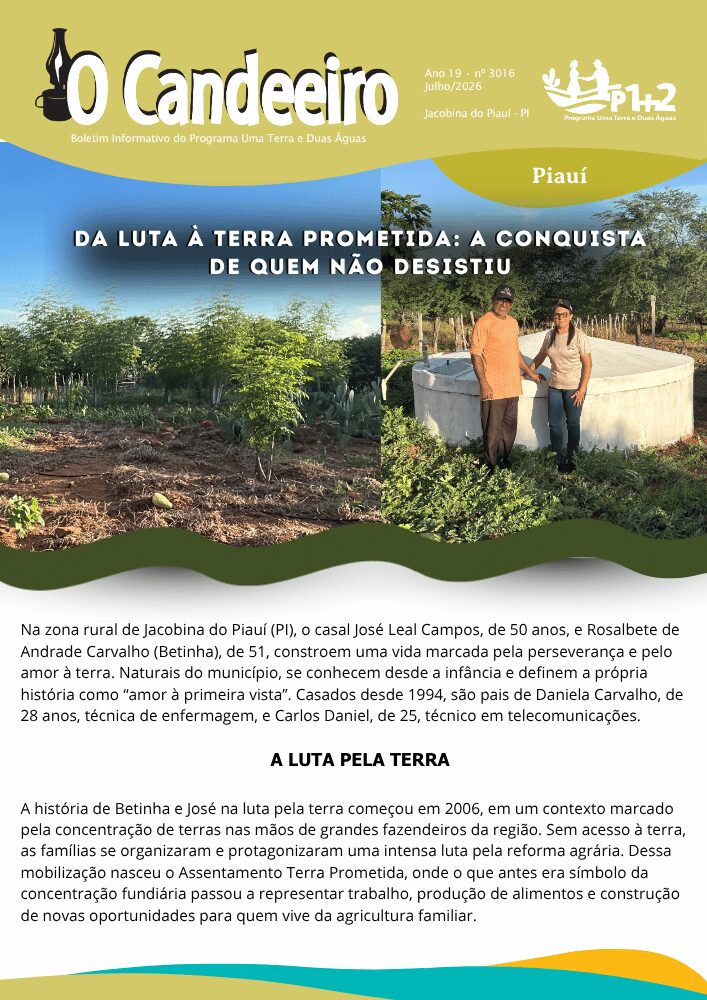 DA LUTA À TERRA PROMETIDA: A COnquista de quem não desistiu