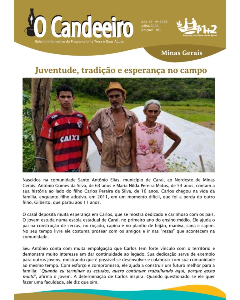 Juventude, tradição e esperança no campo