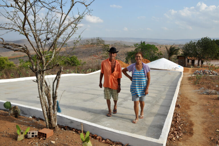 Cisterna-calçadão | Foto: Acervo ASA Brasil