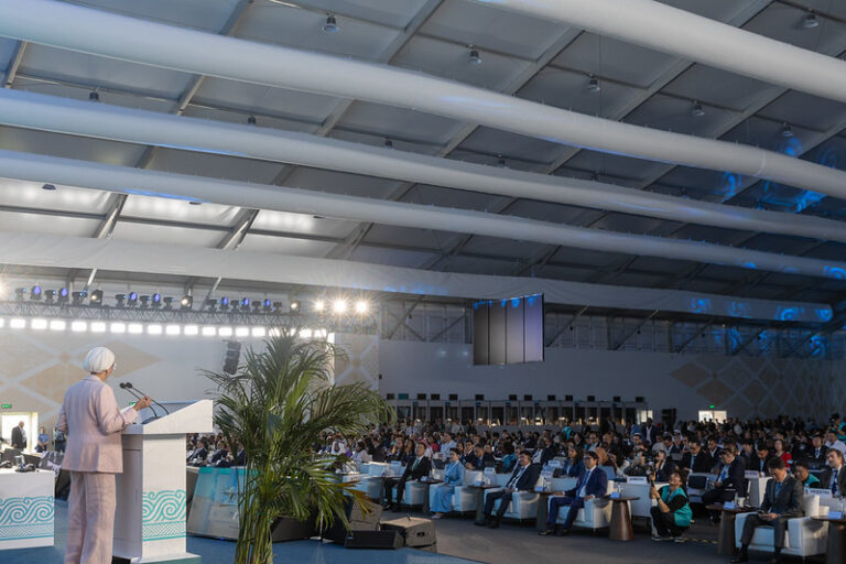 Conferência de abertura da COP17, na Mongólia