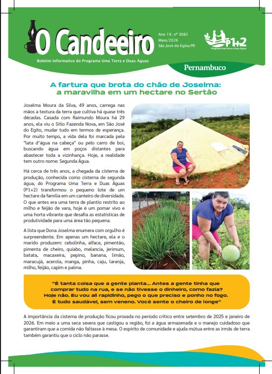 A fartura que brota do chão de Joselma: a maravilha em um hectare no Sertão