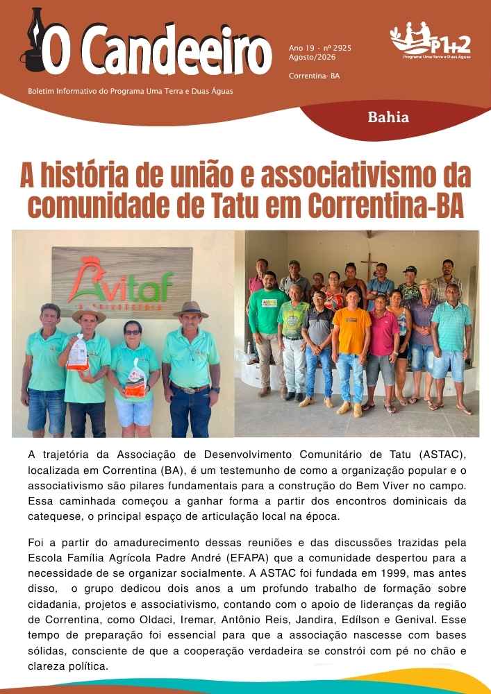 A história de união e associativismo da comunidade de Tatu em Correntina-BA