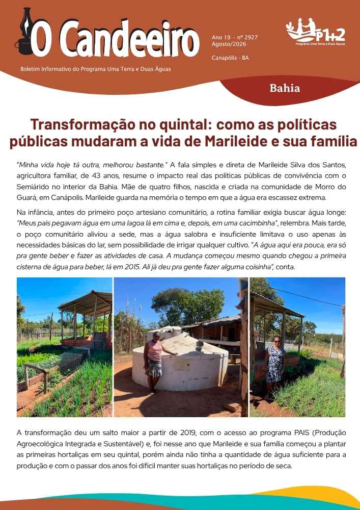 Transformação no quintal: como as políticas públicas mudaram a vida de Marileide e sua família
