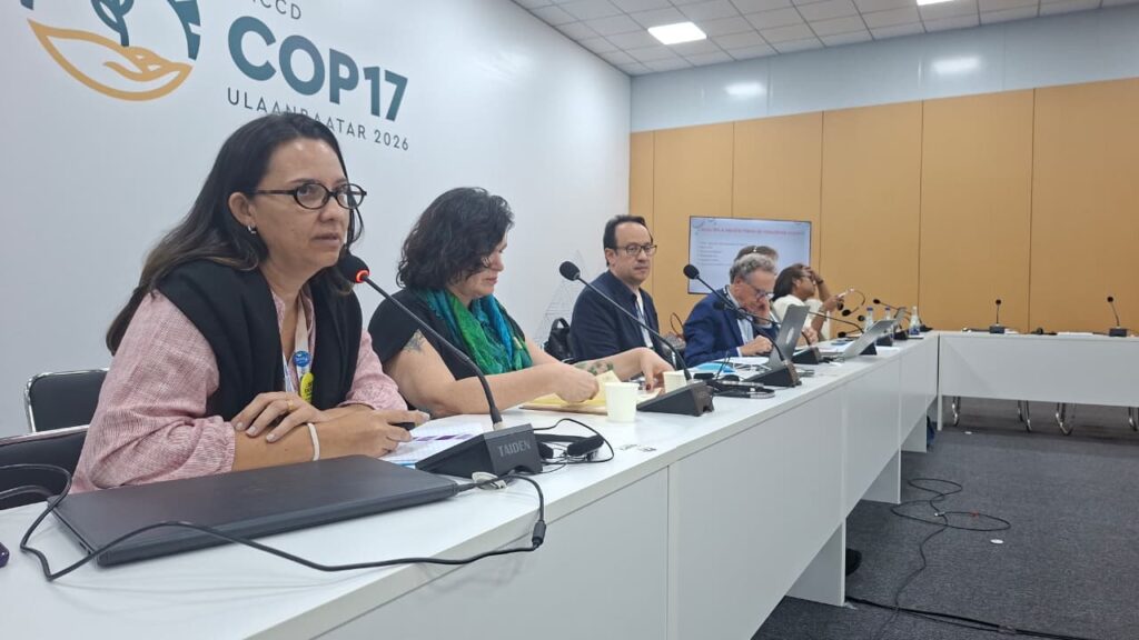 Ivi Aliana, uma das representantes da ASA nas discussões sobre o combate à desertificação
