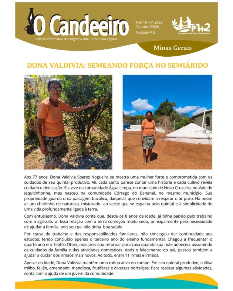 DONA VALDIVIA: SEMEANDO FORÇA NO SEMIÁRIDO