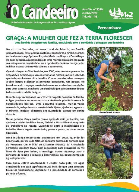 GRAÇA: A MULHER QUE FEZ A TERRA FLORESCER