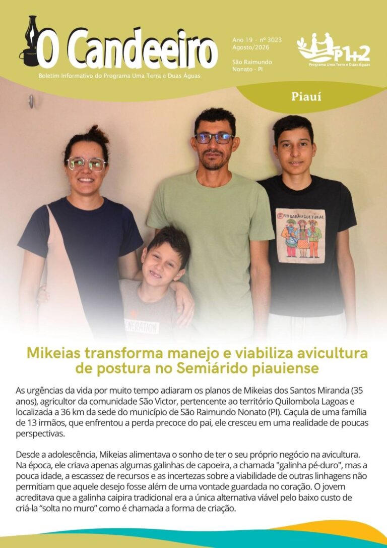 MIKEIAS TRANSFORMA MANEJO E VIABILIZA AVICULTURA DE POSTURA NO SEMIÁRIDO PIAUIENSE